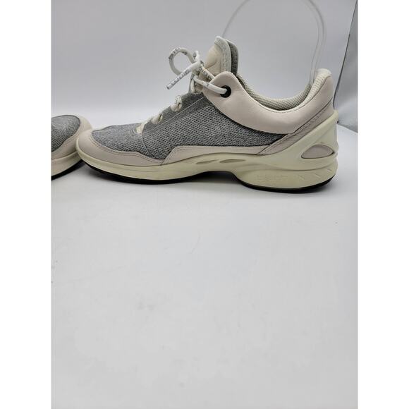ECCO Biom Natural Motion Train Running Athletic Shoes Women's 6 White Gray - Picture 4 of 8